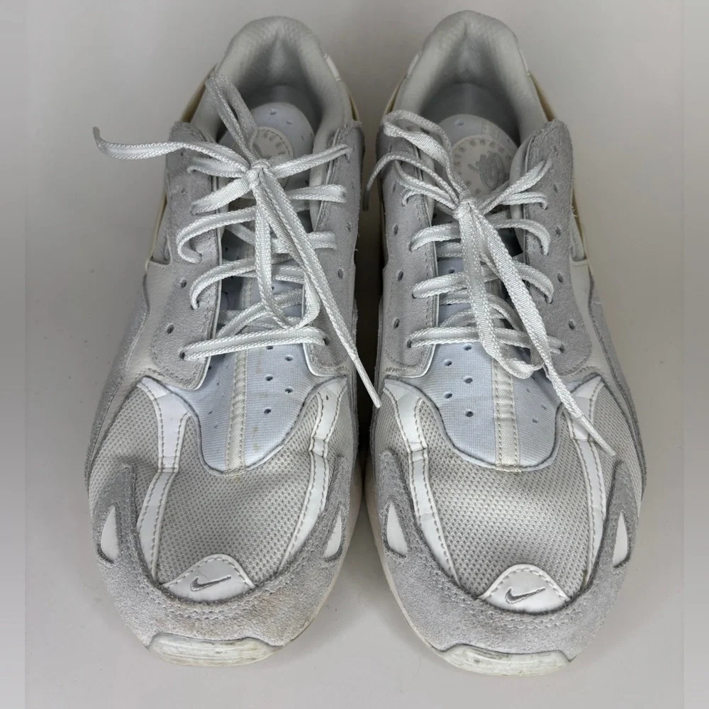 Nike Air Huarache Runner Summit White Platinum DZ3306-100 Mens Size 11.5 Shoes - Picture 13 of 16